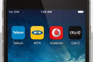 mobile network operators  iphone telkom vodacom mtn cell