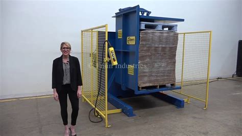 Efficient Hydraulic Pallet Inverter Boosting Productivity In