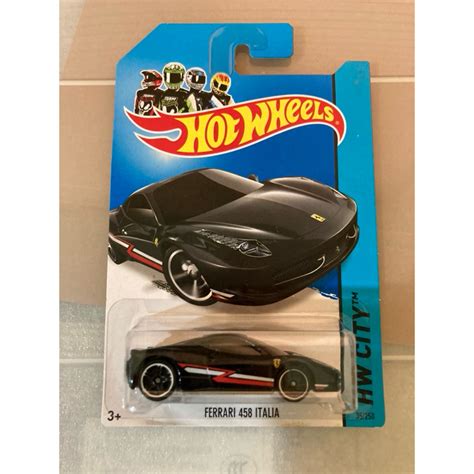 Hot Wheels Ferrari 458 Italia RARE Shopee Malaysia