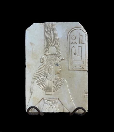 Queen Nefertari Plaque Ancient Egyptian Wall Art Ancient History Carved ...