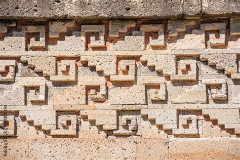 The Ancient Grecas Of The Incredible Archaeological Site Of Mitla In