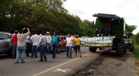 Los Arroceros Del Tolima Levantaron Paro Luego De Anuncio De Reuni N