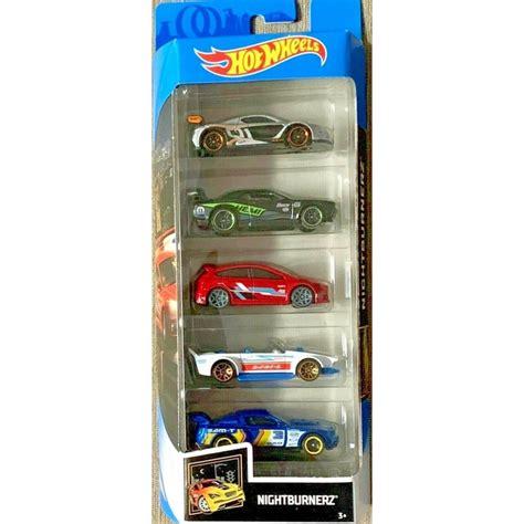Hot Wheels Cartela 5 Carrinhos Mattel Original Modelos Sortidos Variados Pronto Envio Hotwheels