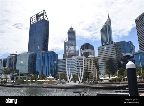 Perth Elizabeth Quay Western Australia Stock Photo Alamy