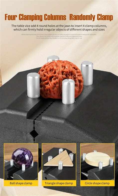 Woodworking Table Vise Household Table Vise Small Table Vise Temu