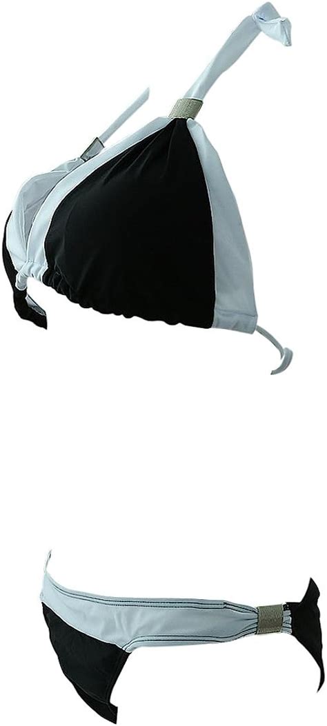 GWELL Ensembles Deux Pièces Femme Maillot de Bain Sexy Push Up Bikini Beach Rembourrée Amazon