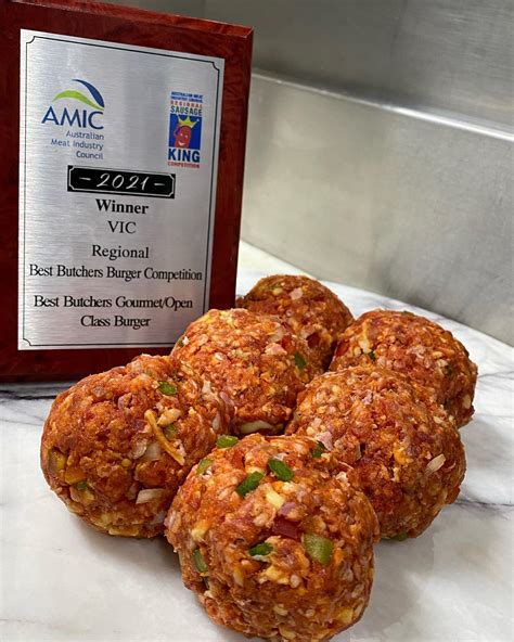 Flora Hill Quality Meats - 2021 state winners!!! Gourmet burger section
