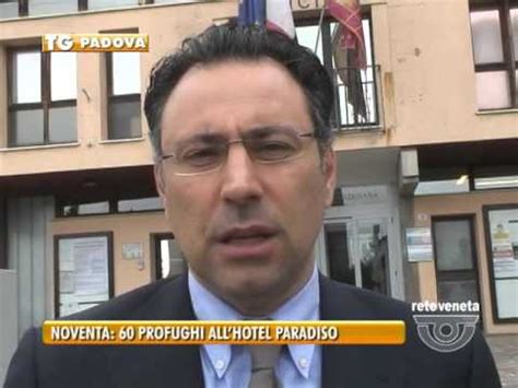 PADOVA TG 03 10 2015 NOVENTA 60 PROFUGHI ALLHOTEL PARADISO YouTube