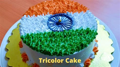 Independence Day Special Cake Tricolor Cake Tiranga Cake Tricolor