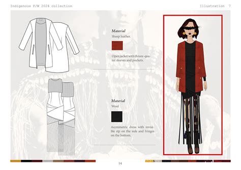 Fashion design portfolio on Behance