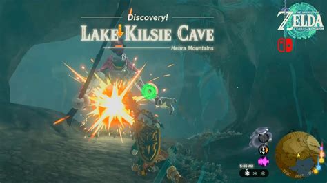 Legend Of Zelda Totk Exploring Hidden Cave Lake Kilsie Cave