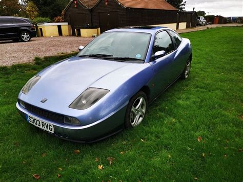 Very Rare Fiat Coupe Turbo Valve Cyl Vt Metallic Blue