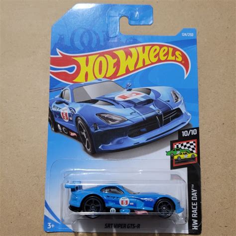 Jual Hot Wheels Srt Viper Gts R Hw Race Day Blue Shopee Indonesia