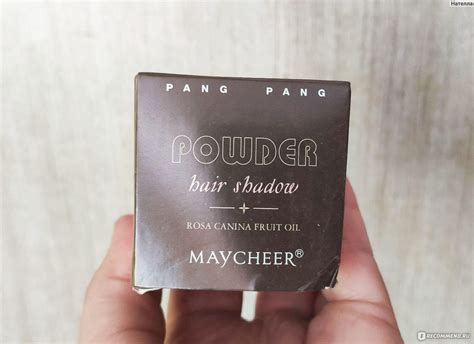 Пудра для волос Maycheer Pang Pang hair shadow - «Оттенок 01 для ...