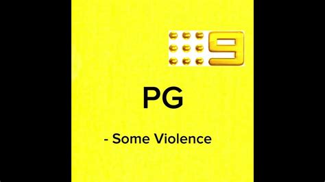 PG - Channel 9 Classification Warning - YouTube