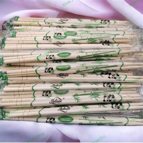 Jual Sumpit Bambu Tusuk Gigi Cap Panda Sukawa Kota Bekasi Kichi