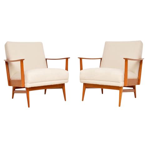Pair Of Vintage Rattan Armchairs C 1960 At 1stdibs