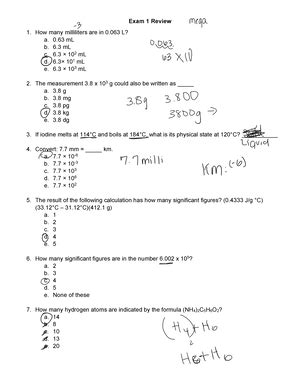 Chem K Observing Chemical Reactions Report Sheet Lab Report