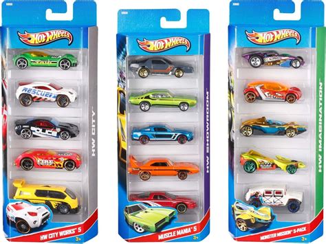 Automodelių rinkinys Hot Wheels 5 vnt 1806 kaina pigu lt