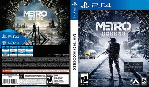 Metro Exodus Ps4 Custom Cover Dvdcover Com