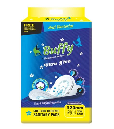 Mm Cotton Buffy Trifold Ultra Thin Sanitary Pads At Rs Pack In