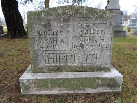 Sarah Ann Gamber Hippert 1849 1932 Mémorial Find a Grave