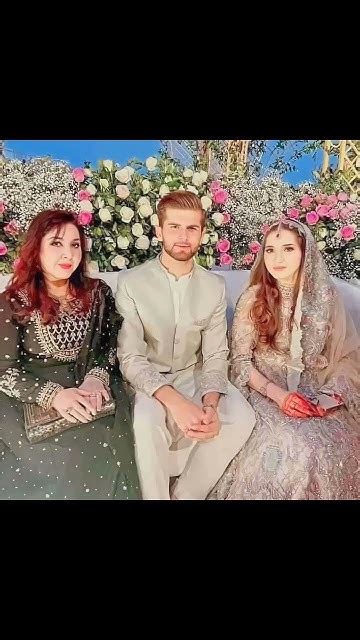 Shaheen Shah And Ansha Afridi Nikahshahid Afridi Daughter Nikah Youtube