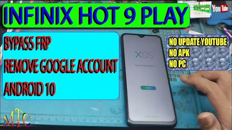 Bypass Frp Remove Google Account Infinix Hot Play Android No Pc Done Istimewa