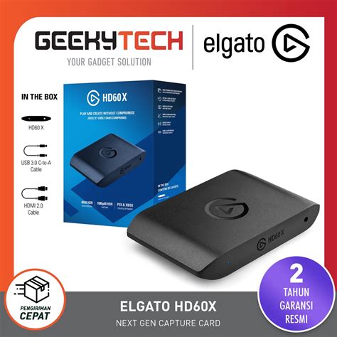 Jual Elgato HD60X HD 60 X 4K Game Capture Card Shopee Indonesia