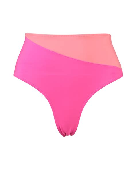 Riachuelo Calcinha Biqu Ni Hot Pants Neon Rosa Neon