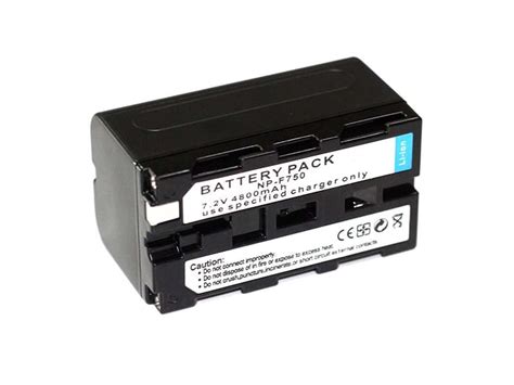 NP-F750 Battery 4800mAh 7.2V SONY CCD-TR2300E CCD-TR280PK CCD-TR290PK ...