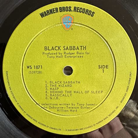 Black Sabbath Black Sabbath LP | Buy from Vinylnet