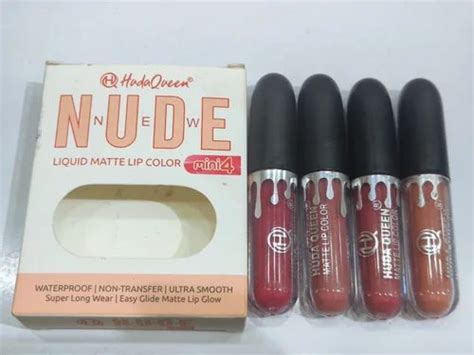 Huda Queen Nude Matte Lipstick At 40 Box Colony Hisar ID 18330840062