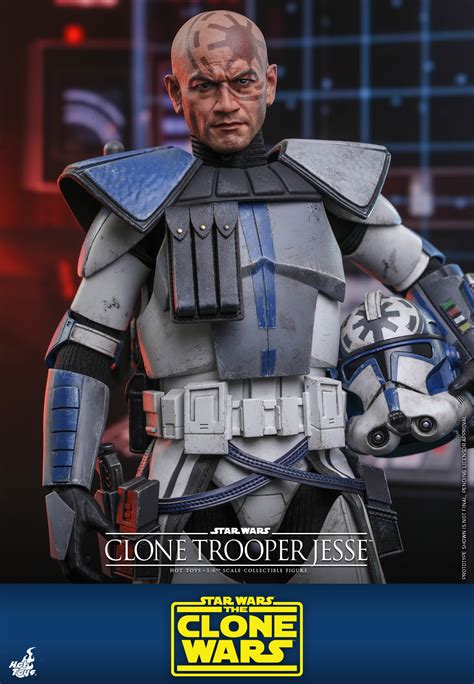 Hot Toys TMS 64 Star Wars The Clone Wars Clone Trooper Jesse Hot Toys Complete Checklist
