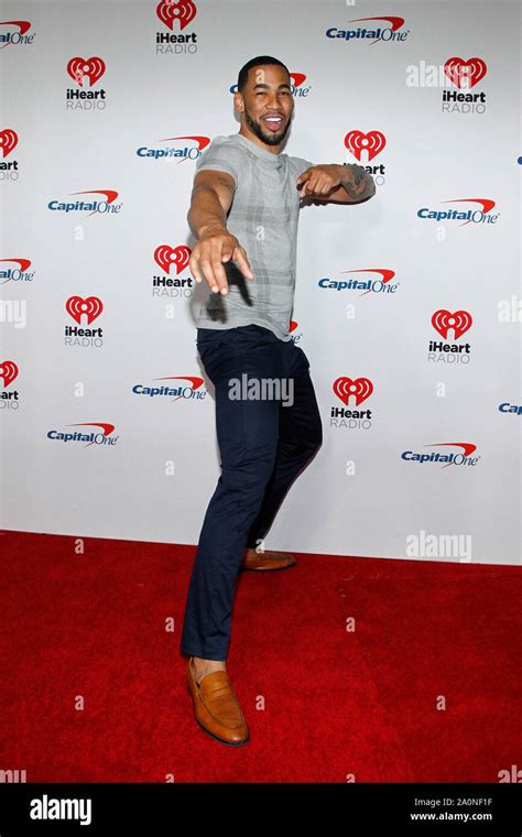 Mike Johnson arrives for the iHeartRadio Music Festival at the T-Mobile Arena in Las Vegas ...