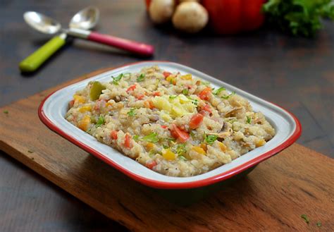 Mediterranean Vegetable Risotto Recipe - Rutrend