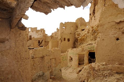 Siwa Oasis Ruins Of Shali Siwa Oasis And The Libyan Desert