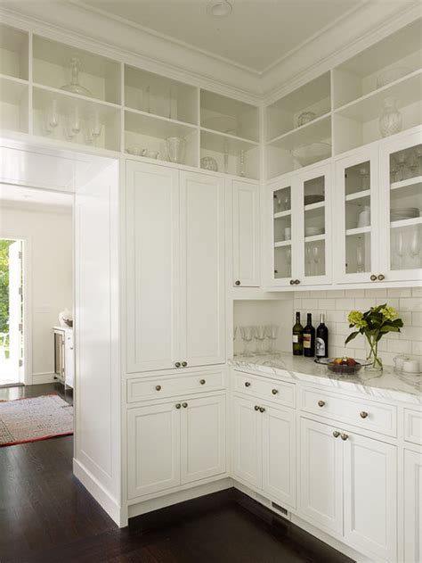 Tall Corner Pantry Cabinet Houzz