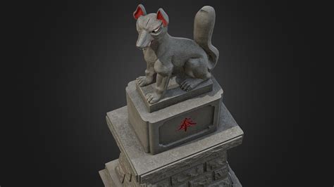 8k Inari Foxes Shrine 3D Model | 1147479 | TurboSquid