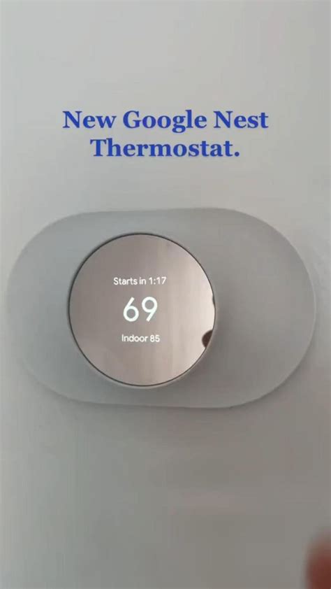 Google Nest Learning Thermostat Programmable Smart Thermostat For