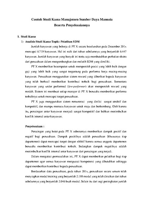 Contoh Studi Kasus 9