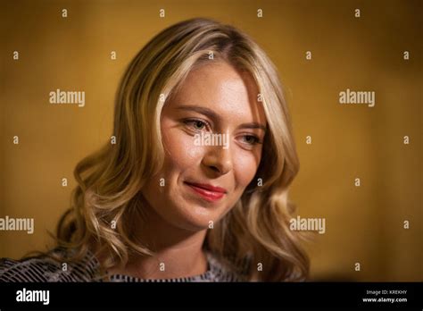 MELBOURNE AUSTRALIA JANUARY 18 Maria Sharapova Of Russia Arrives