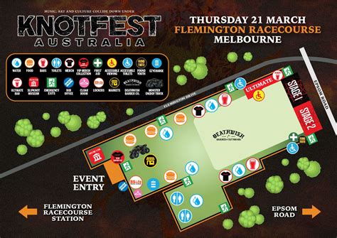 Knotfest Australia Festival Maps Revealed That Festival Site