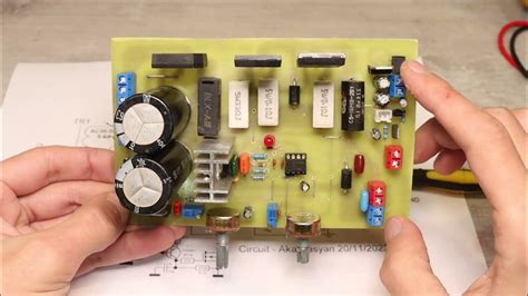 Лабораторный блок питания 0-30В/0-5А на LM317 - YouTube