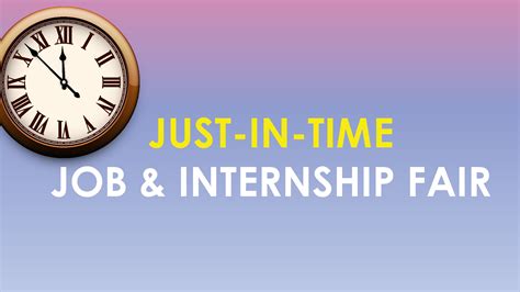 2023 Just-In-Time Job & Internship Fair | California State University