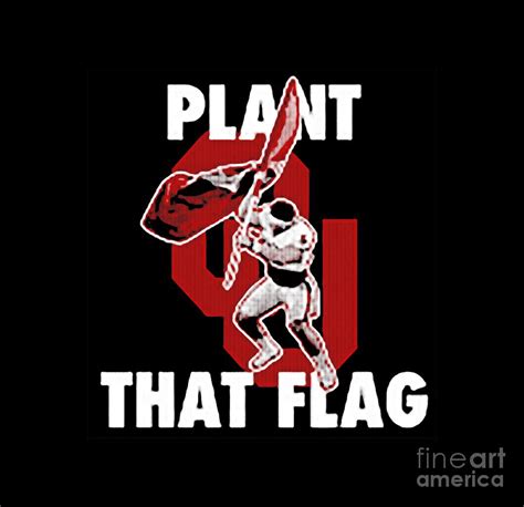 Plant The Flag Digital Art By Baker Mayfield Pixels