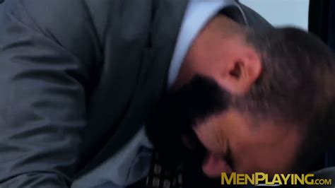 Classy Hunk Gives A Sloppy Blowjob And Has His Ass Drilled