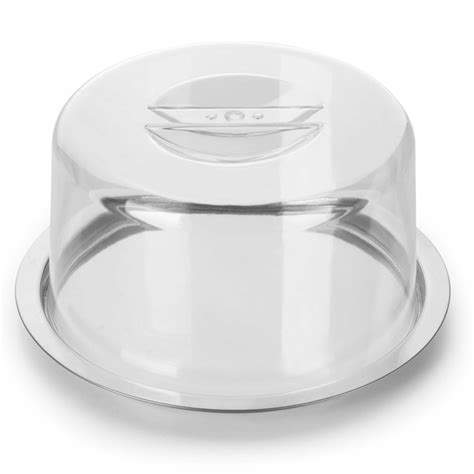 Queijeira Inox Tampa C Pula Prato Para Queijo Bolo Festa Leroy Merlin