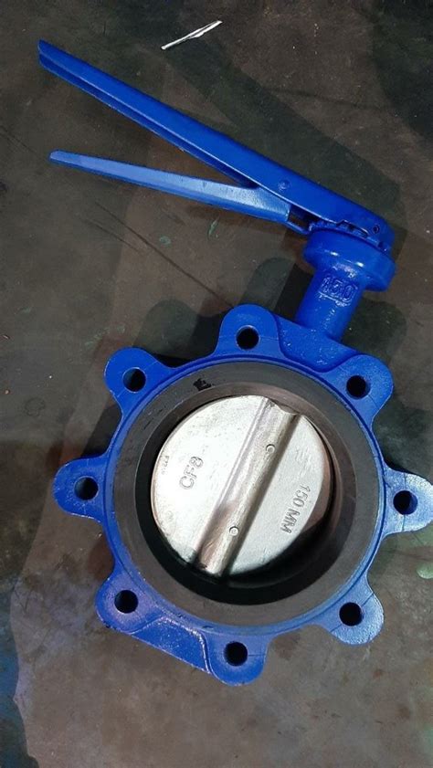 Rubber Lined Wafer Type Butterfly Valve At Rs Wafer Mounted