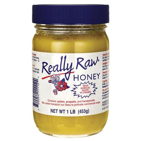 Really Raw Honey Really Raw Honey 1 lb Jar - Swanson Health Products